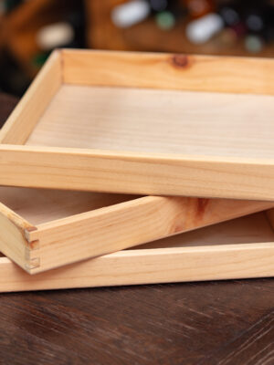 Wooden tray